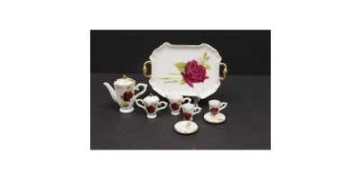 Service à thé miniature de collection